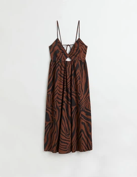 Сарафан H&M Ж1116885 (10780035) колір коричневий (Ж1116885 - 205318)