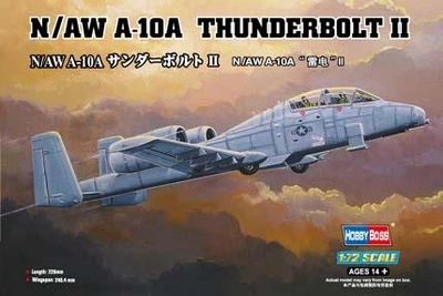 Збірна модель 1/72 Штурмовик N/AW A-10 Thunderbolt II HobbyBoss 80267