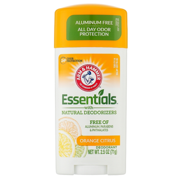 Дезодорант-стик натуральный Arm & Hammer Essentials With Natural Deodorizers Orange Citrus 71 г