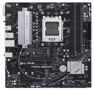 Материнська плата ASUS PRIME A620M-A-CSM (PRIME A620M-A-CSM) (Socket AM5, AMD A620, Micro-ATX)