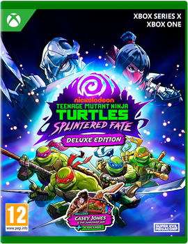 Гра XOne/XSX Teenage Mutant Ninja Turtles: Splintered Fate Deluxe Edition (Blu-ray диск) (5056635615923)