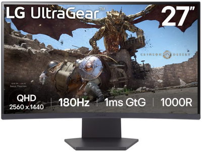 Монитор LG UltraGear 27GS60QC-B