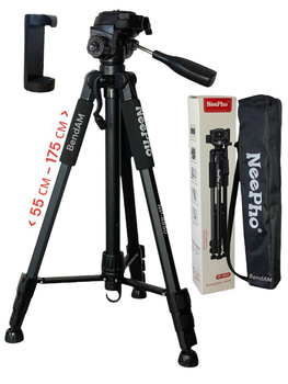 Штатив трипод Neepho NP 8850 універсальний висота 55-175см для смартфона NP-8850 Neepho