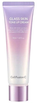 Крем с витамином С, ниацинамидом и альфа-арбутином - Cell Fusion C Glass Skin Tone Up Cream 50ml (1477557-35724299)
