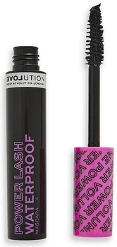 Водостойкая тушь для ресниц - Relove By Revolution Power Lash Waterproof Volume Mascara Black (7ml) (1021343-1353045-2)