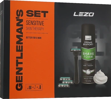Набор - Lezo Box Prime Gentleman's Sensitive Skin Набор (918212-1249427328-2)