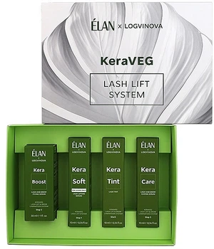 Набор "Система для лифтинга ресниц" - Elan x Logvinova KeraVEG (1445252-30713613)