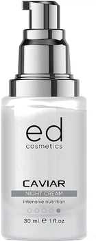 Ночной крем для лица с экстрактом черной икры - Ed Cosmetics Caviar Intensiv Nutrition Night Cream 30ml (30ml) (1279442-898158181-2)