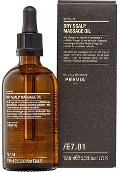 Масажна олія для шкіри голови - Previa Extra Life E7.01 Natural Haircare Dry Scalp Massage Oil 100ml (100ml) (1277003-1801334949-2)