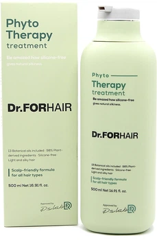 Фітотерапевтична маска-кондиціонер для волосся - Dr.FORHAIR Phyto Therapy Treatment 500ml (1277461-1507883882-2)
