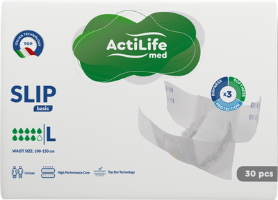 Підгузки для дорослих ActiLife Med Basic L 30 шт (4820174981662)