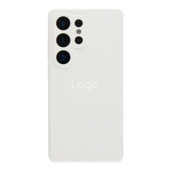 Чохол Liquid Silicone (AA) Full Camera для Samsung Galaxy S25 Ultra 5G (S938) Колір 09.White