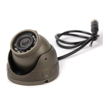 Відеокамера AHD металева Teswell TS-347 120° IR 1080P 2.1mm IP64 з вбудованим мікрофоном для систем відеонагляду в автомобілях