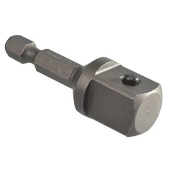 Перехідник DeWALT для ударного гвинтоверта, L=52 мм, 1/4" шестигранник на 1/2" під головки (DT7512)