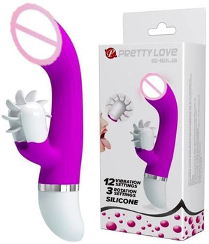 Вибростимулятор Baile Pretty Love Sheila для точки G Фиолетовый (BI-014788)(6959532332612)