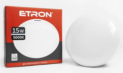 Светодиодный светильник ETRON Communal 1-ESP-504-C 15W 5000К круг