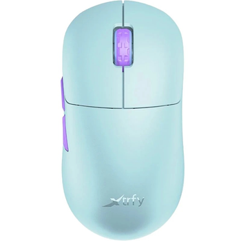 Мышь компьютерная игровая Cherry Xtrfy M8 с RGB-подсветкой, беспроводное подключение 2.4G Мятный (M8W-RGB-MINT)