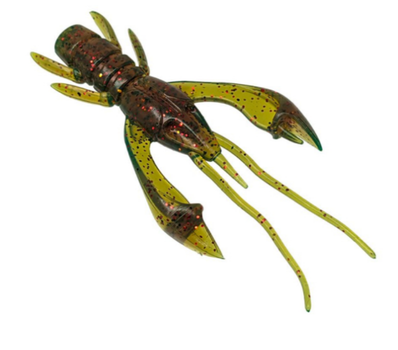 Силиконовая приманка Real Craw 1.5" (10pcs.), #019 - Motor Oil/Red,10026214