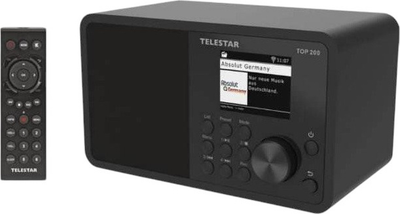Інтернет-радіо Telestar TOP 200 DAB+ Black (4262508450022)