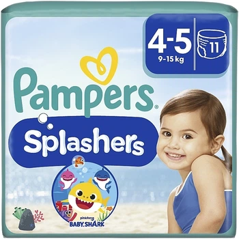 Трусики для плавання Splashers Розмір 4-5 (9-15 кг), 11 шт. - Pampers 11шт (962241-31157822)