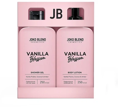 Набір для догляду за тілом Joko Blend Vanilla Blossom (sh/gel/250ml + lot/250ml)
