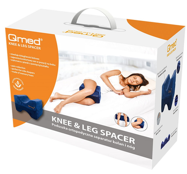 Подушка ортопедична QMED Knee & Leg Spacer розкладна для колін і ніг (5901780425616)