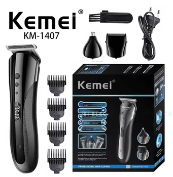 Многофункциональная машинка для стрижки Kemei KM-1407 3в1 эпилятор триммер бритва