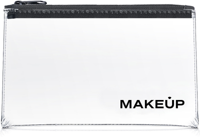 Косметичка прозрачная "Flat Glow" 21x12 см - MAKEUP (599701-27055504)