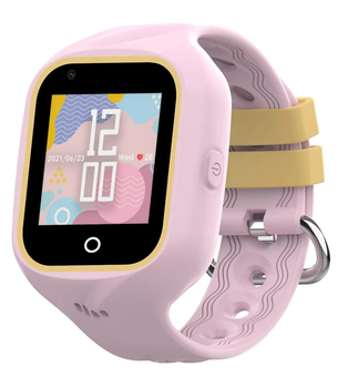 Smartwatch dla dzieci Bemi JELLO Pink (6972689172368)