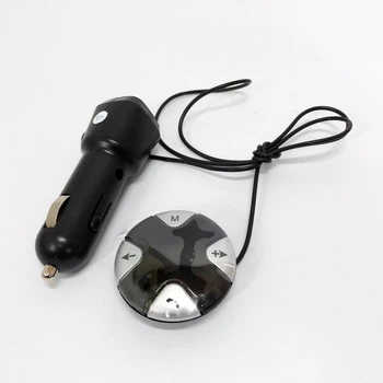 FM трансмиттер модулятор MP3 UKC CM-S25 с магнитным держателем, автомобильный трансмиттер Bluetooth