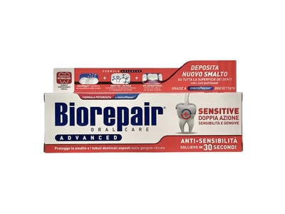 Зубная паста Biorepair для чувствительных зубов advanced sensitive, 75 мл
