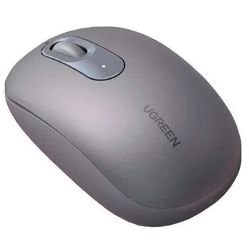 Мишка комп'ютерна бездротова UGREEN MU105 2.4G Wireless Mouse Moonlight Gray |2.4G, 800-2400 DPI| Сірий (UGR-90669)