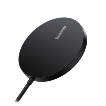 Безпровідний зарядний пристрій MagSafe Baseus Simple Mini3 |15W| (CCJJ040001) Чорний
