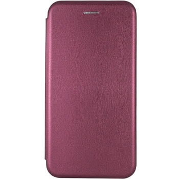 Шкіряний чохол-книжка Classy для Motorola Moto G05 / E15 Бордовий