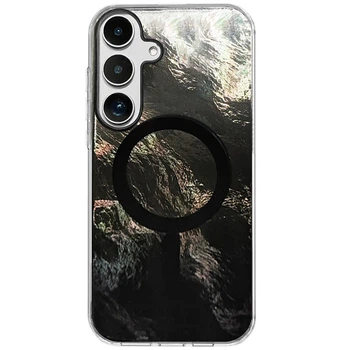 Противоударный Чехол TPU Shiny Mountain (MagFit) для Samsung Galaxy S23 FE Black