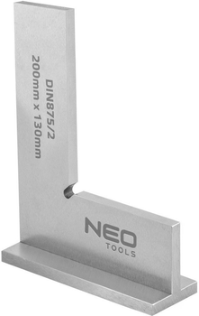 Kątownik z podstawą NEO Tools 200 x 130 mm 72-033 (5907558447286)