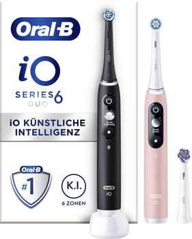Elektryczna szczoteczka do zębów Oral-B iO Series 6 Black Lava/Pink Sand