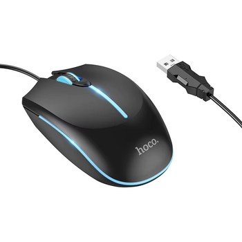 Миша Hoco GM37 Wonderful Gaming Luminous Black