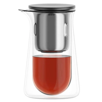 Чайник для заваривания TeaPot D-50 Press type 600ml Transparent