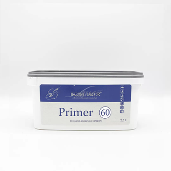 Грунт-краска ИРКОМ Primer 60, 2,5 л, бесцветный, полуглянцевый