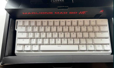 Клавіатура Ігрова Madlions mad 60HE Basic white