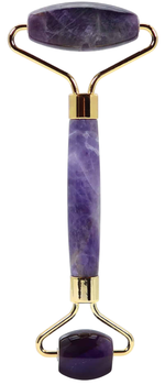 Ролик для масажу обличчя Plum Beauty аметистовий (843445027306)