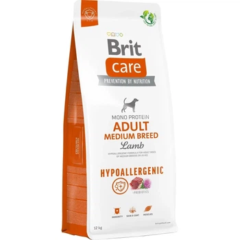 Сухой корм Brit Care Dog Hypoallergenic Adult Medium Breed для собак средних пород ягненок 12 кг (172216)