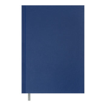 Книга записна BM.25514101-02 OPTIMAL А5, 64 арк, клітинка, бум вініл, синя (20)