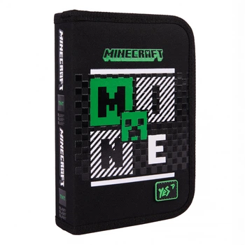 Пенал твердий одинарний без клапана Yes Minecraft Game HP-02