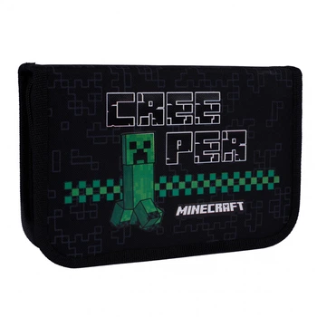 Пенал твердий одинарний з двома клапанами Yes Minecraft Time HP-04