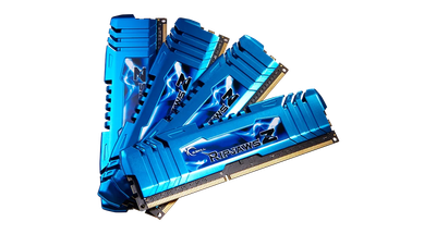 Оперативна пам'ять DIMM 32GB (4x8GB) DDR3 1866MHz CL10 G.Skill RipjawsZ F3-1866C10Q-32GZM б/в