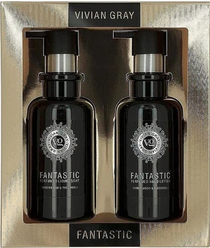Набор "Amberwood & Patchouli" - Vivian Gray Amberwood & Patchouli (soap/300ml + h/lot/300ml) (1452555-32117571)