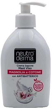Крем-мило для рук та обличчя "Магнолія та бавовна" - Neutro Derma 300ml (300ml) (1264065-920376067-2)