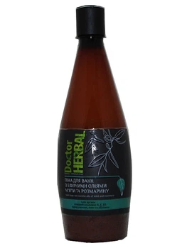 Пена для ванн с эфирными маслами мяты и розмарина - Doctor Herbal Bath Foam With Essential Oils Mint And Rosemary 700ml (700ml) (1276967-860505130-2)